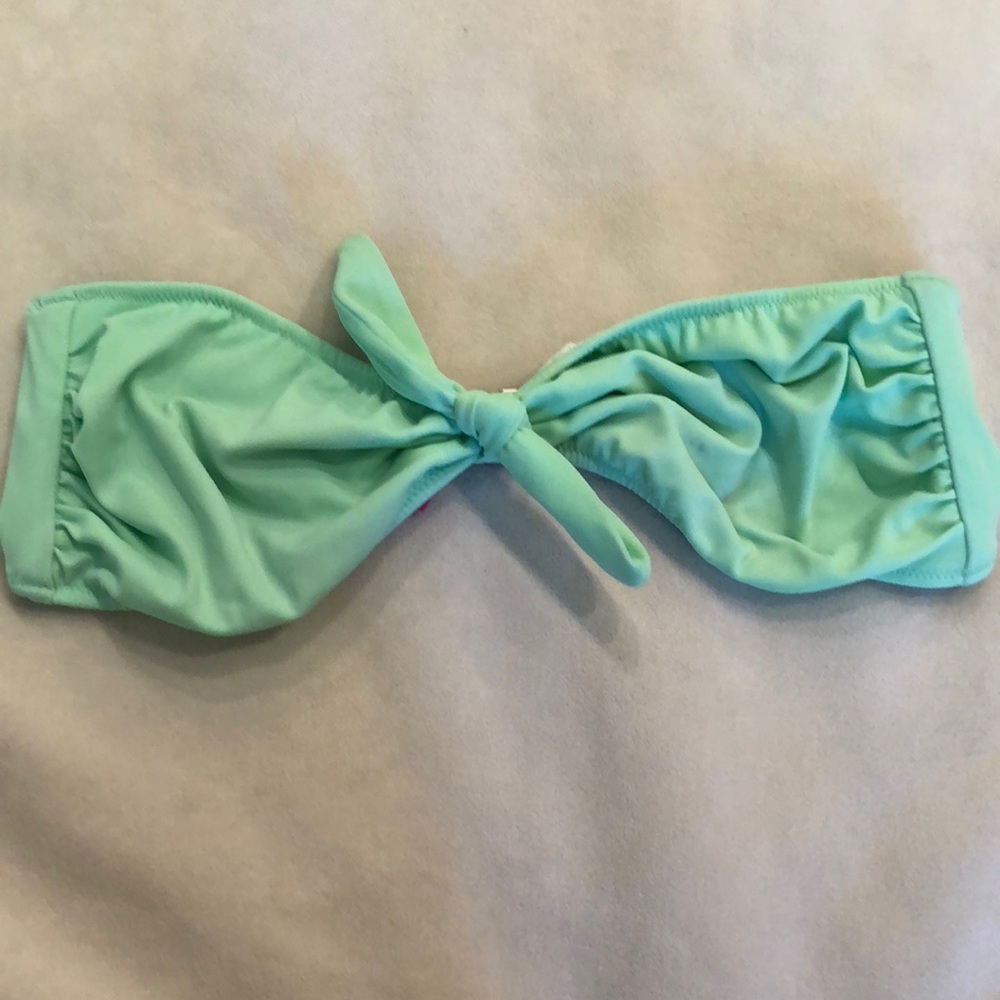 Victoria’s Secret Mint Strapless Swimsuit